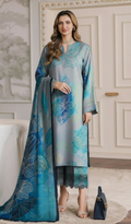 3 Piece Unstitched Digital Printed Lawn - V1708