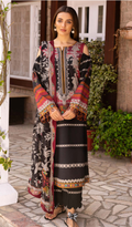 3 Piece Unstitched Embroidered Lawn - V2009