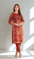 2 Piece Unstitched Digital Printed Lawn - V1207