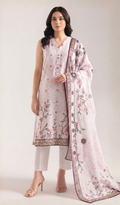 3 Piece Unstitched Printed Lawn - V1507