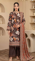 3 Piece Unstitched Digital Printed Lawn - V1603