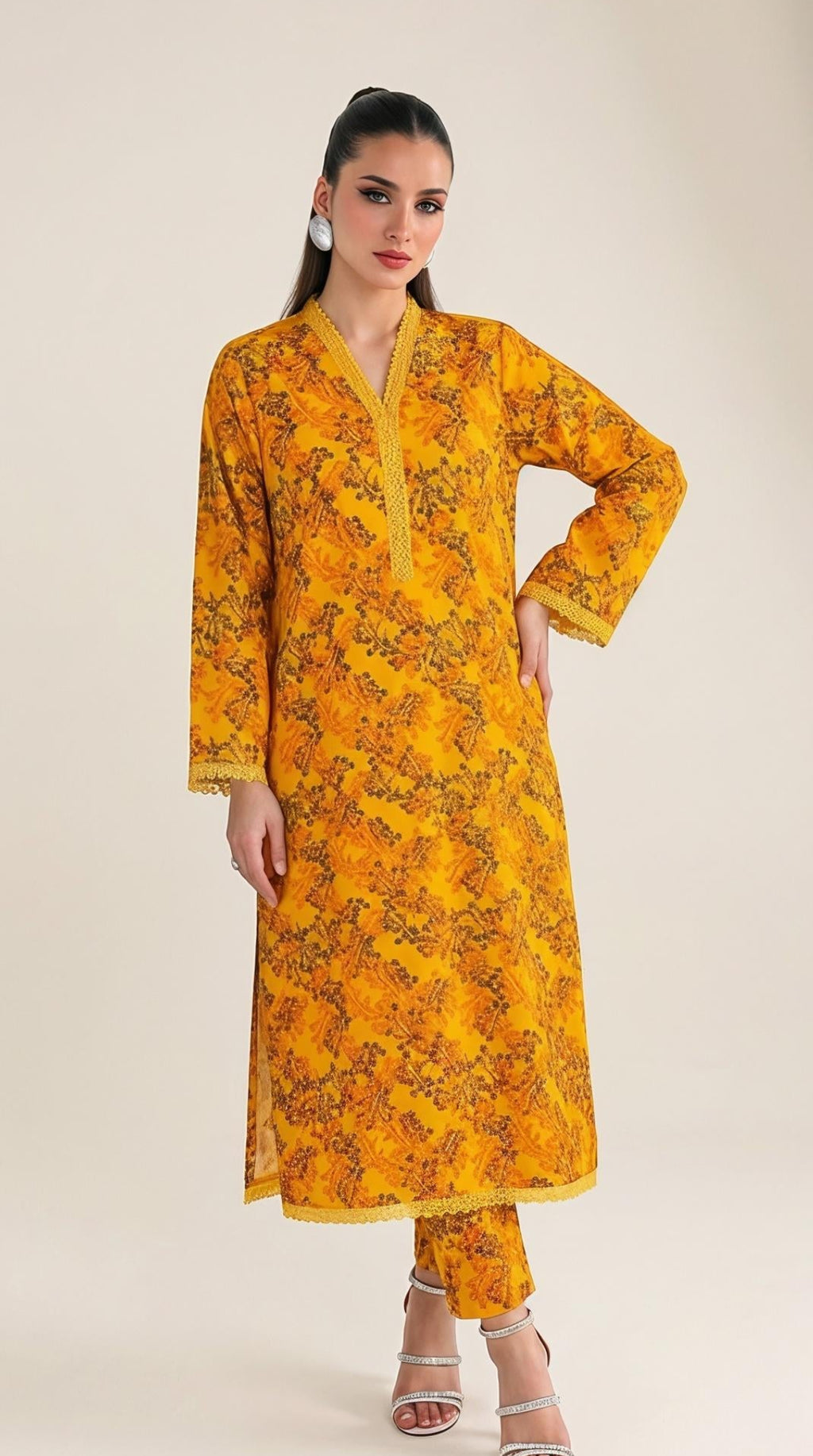 Abstract Harmony All-over Printed 2-piece -01