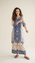 Basic Cocoon 2-piece Lawn Suit -04