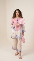 Basic Cocoon 2-piece Lawn Suit -05