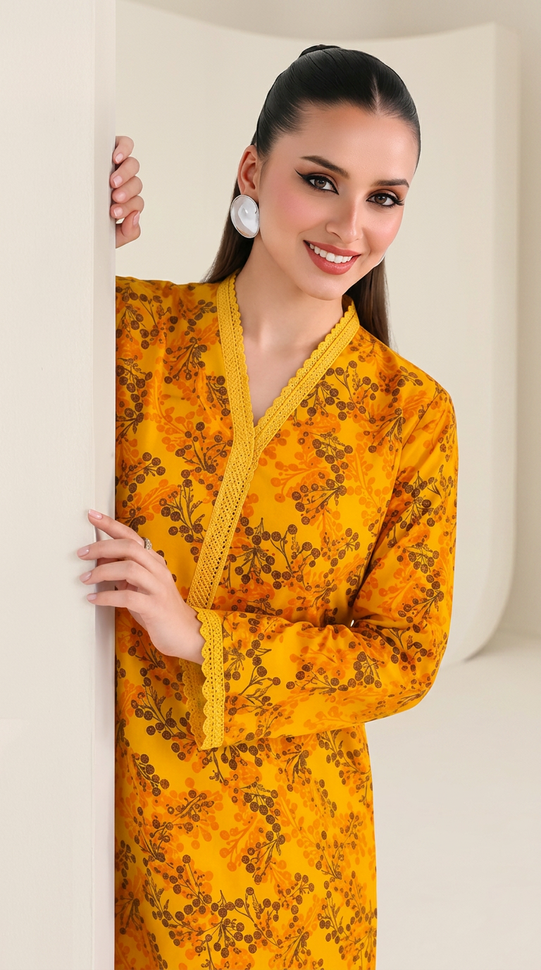 Abstract Harmony All-over Printed 2-piece -01