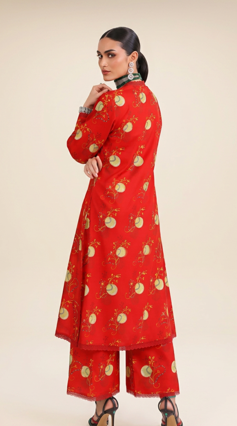 Abstract Harmony All-over Printed 2-piece -03