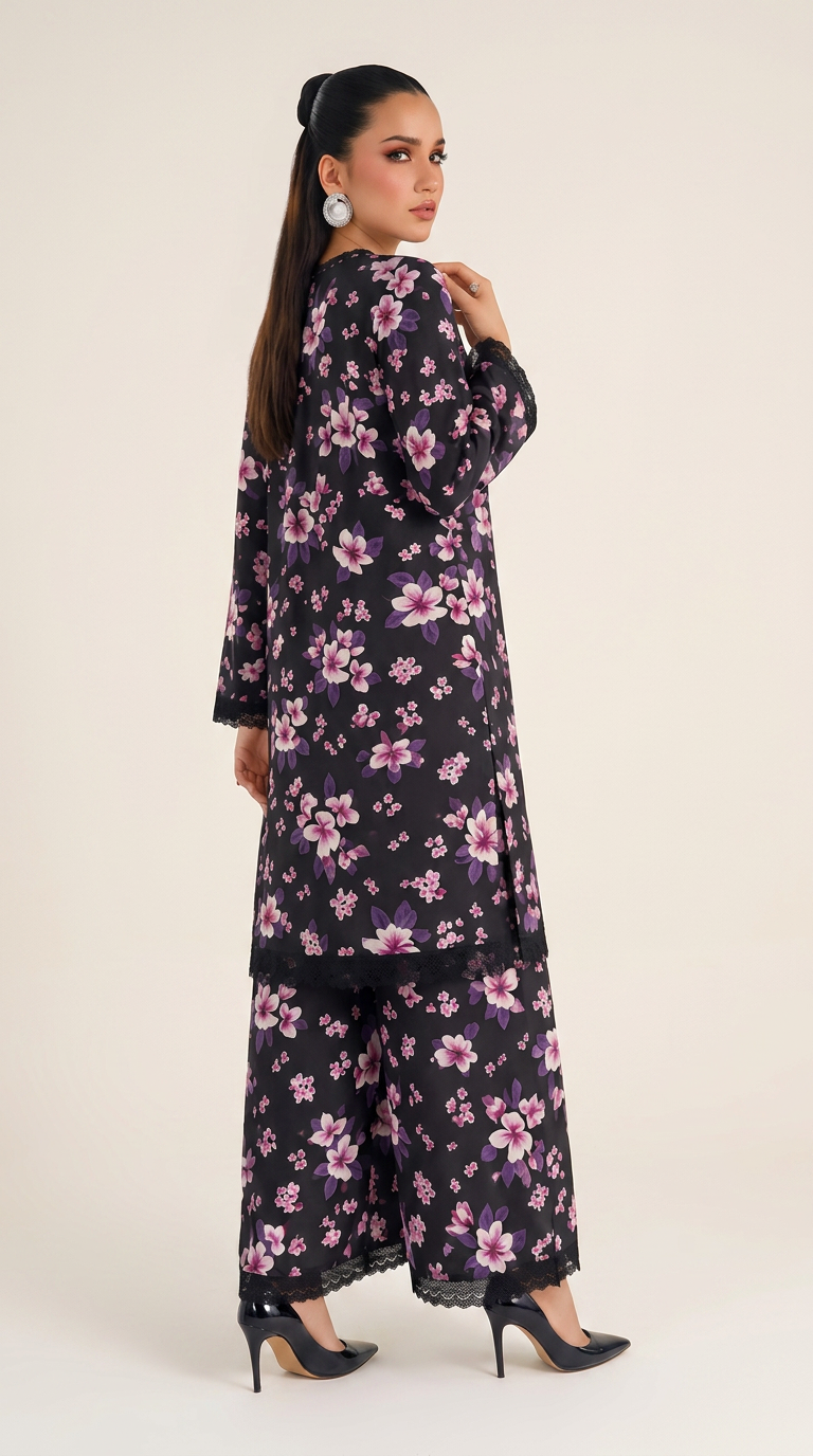 Abstract Harmony All-over Printed 2-piece -05