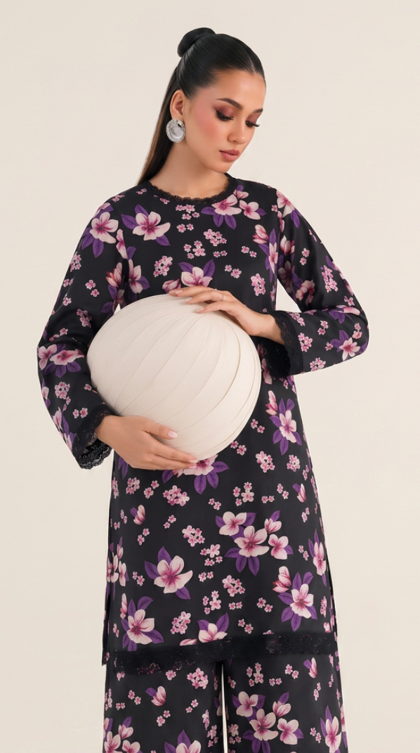 Abstract Harmony All-over Printed 2-piece -05