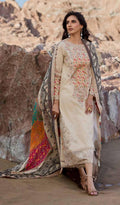3 Piece Unstitched Embroidered Lawn - V601