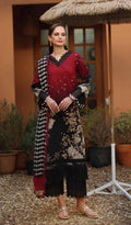 3 Piece Unstitched Embroidered Lawn - V702