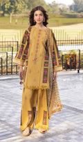 3 Piece Unstitched Embroidered Lawn - V703