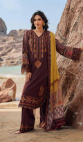 3 Piece Unstitched Embroidered Lawn - V609