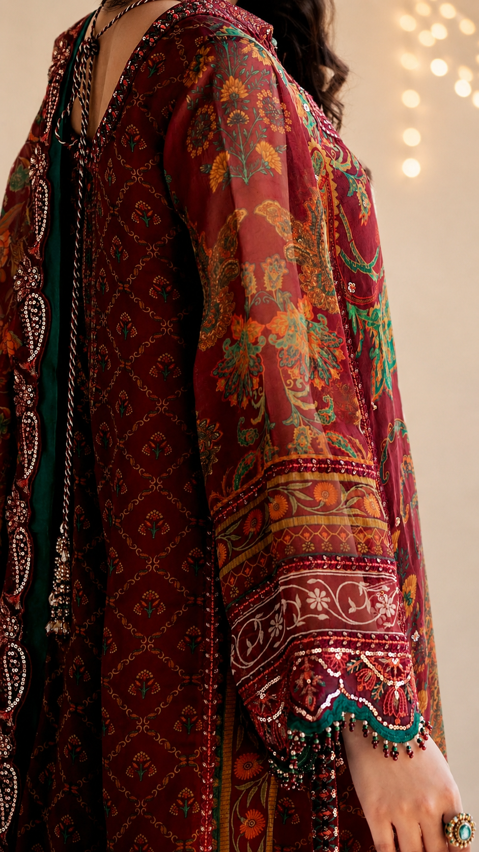 Rangat-E-Riwayat Luxury Embroidered 3-piece Suit -02