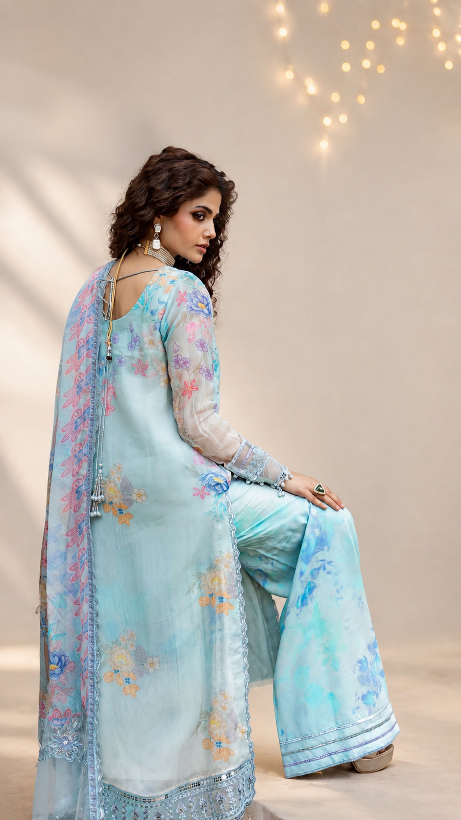 Rangat-E-Riwayat Luxury Embroidered 3-piece Suit -06