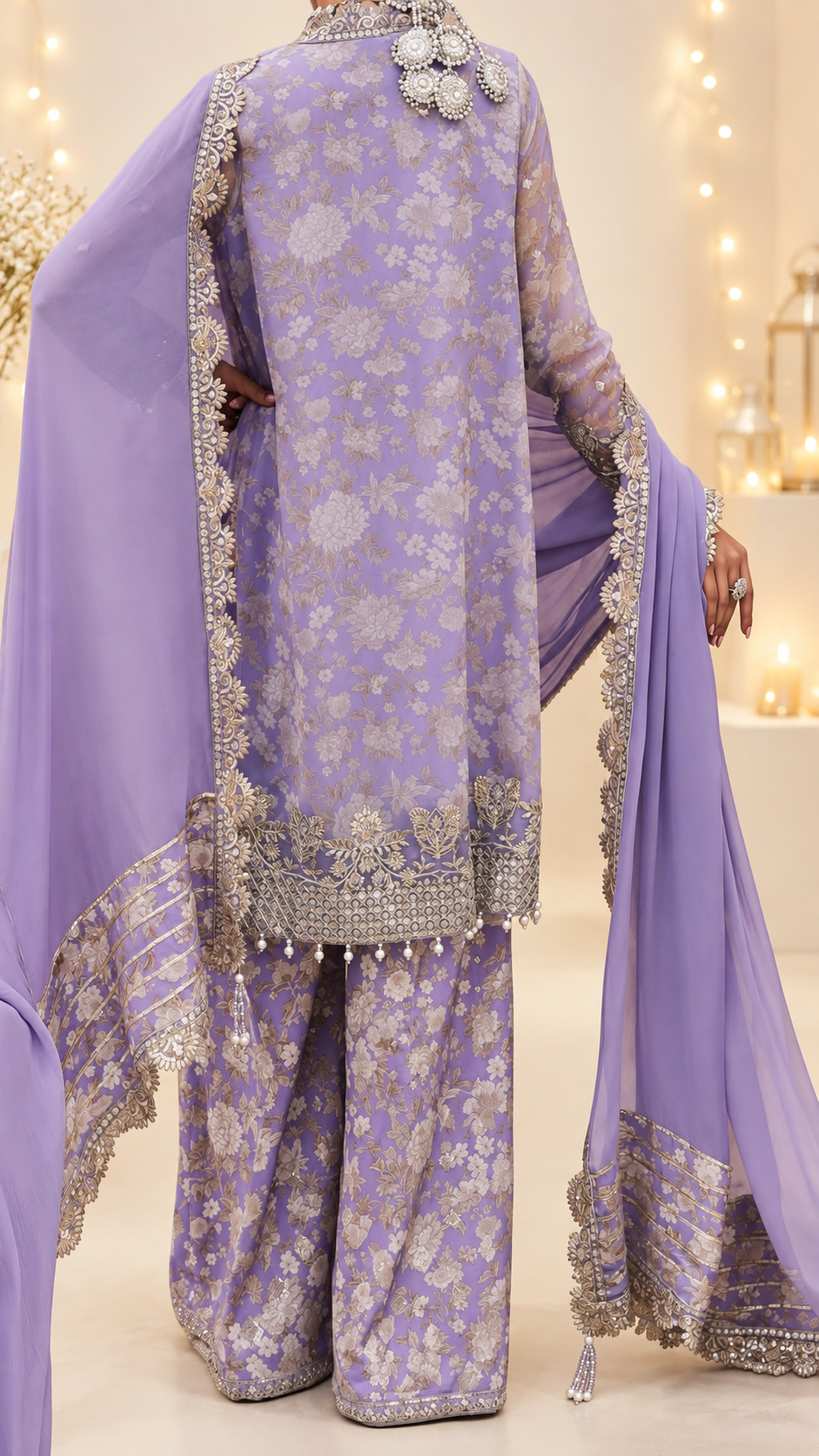 Nigaar Luxury Embroidered Chiffon -02