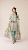 Prism Flora Unstitched 3-piece -04 V3104