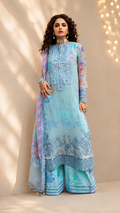 Rangat-E-Riwayat Luxury Embroidered 3-piece Suit -06