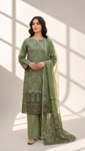 Masnavi Embroidered 3-piece Suit -06