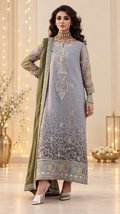 Nigaar Luxury Embroidered Chiffon -03