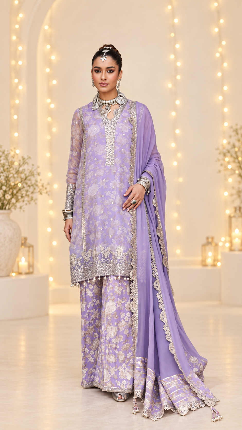 Nigaar Luxury Embroidered Chiffon -02
