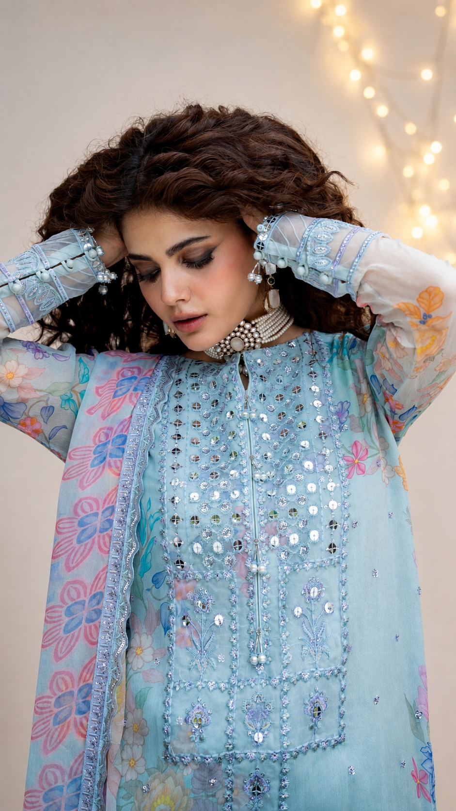 Rangat-E-Riwayat Luxury Embroidered 3-piece Suit -06