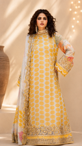 Rangat-E-Riwayat Luxury Embroidered 3-piece Suit -05