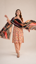 Prism Flora Unstitched 3-piece -07 V3107