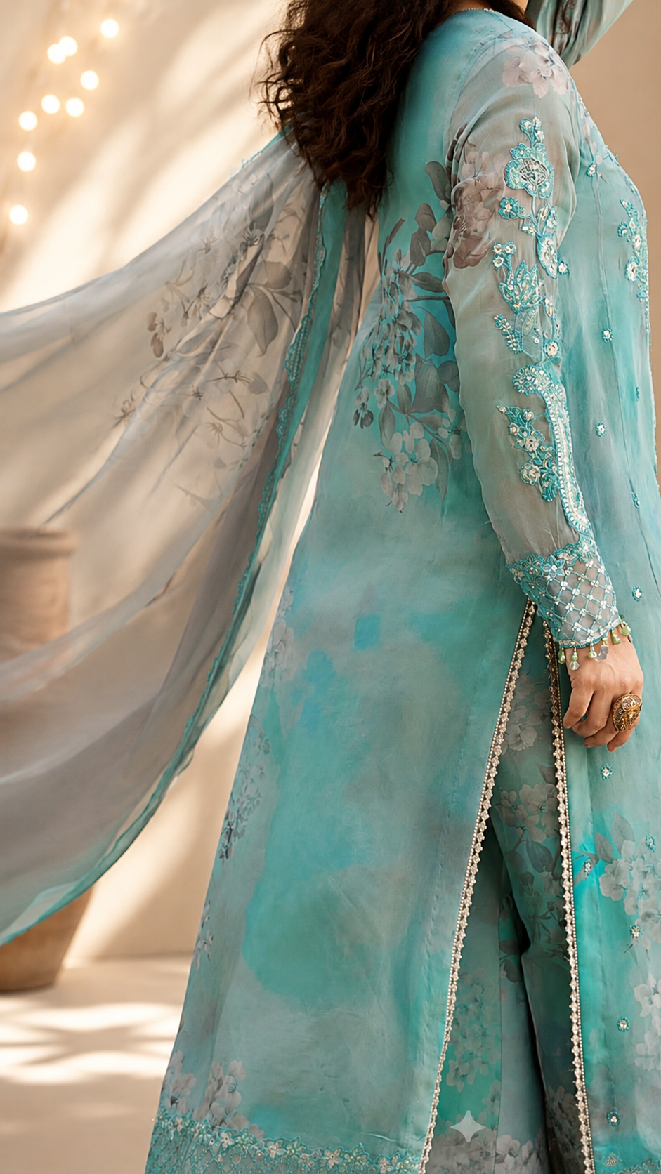 Rangat-E-Riwayat Luxury Embroidered 3-piece Suit -03
