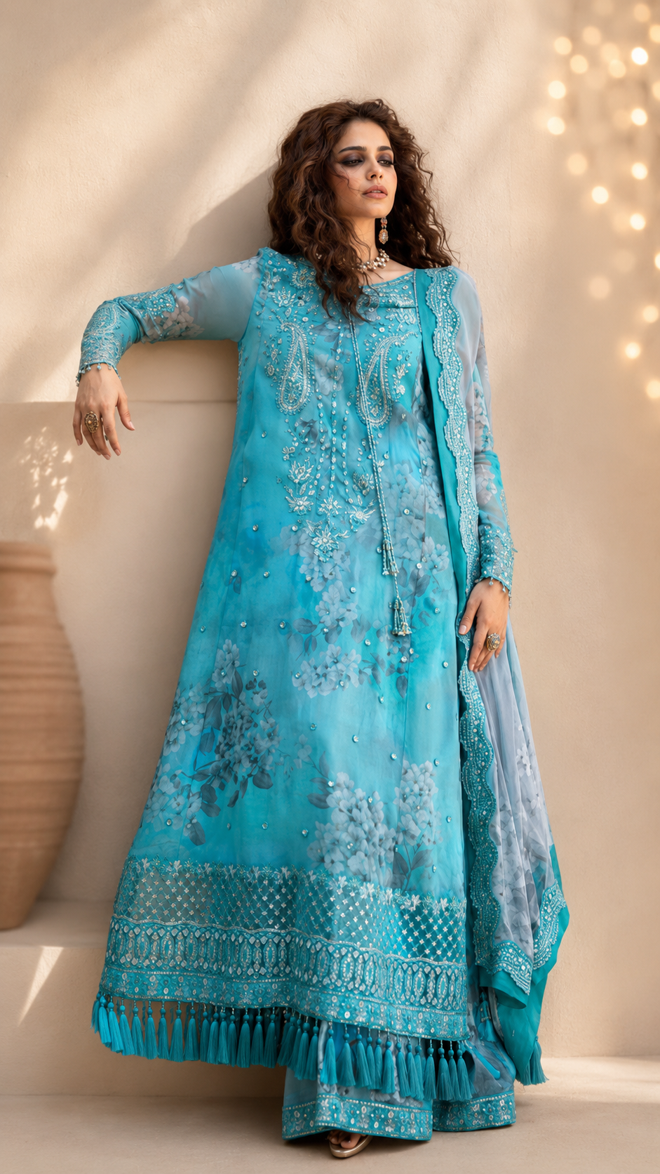 Rangat-E-Riwayat Luxury Embroidered 3-piece Suit -03