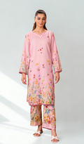 2 Piece Unstitched Digital Printed Lawn - V1105