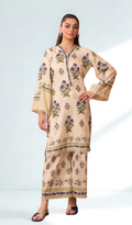2 Piece Unstitched Digital Printed Lawn - V1102
