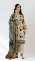 3 Piece Unstitched Digital Printed Lawn - V903